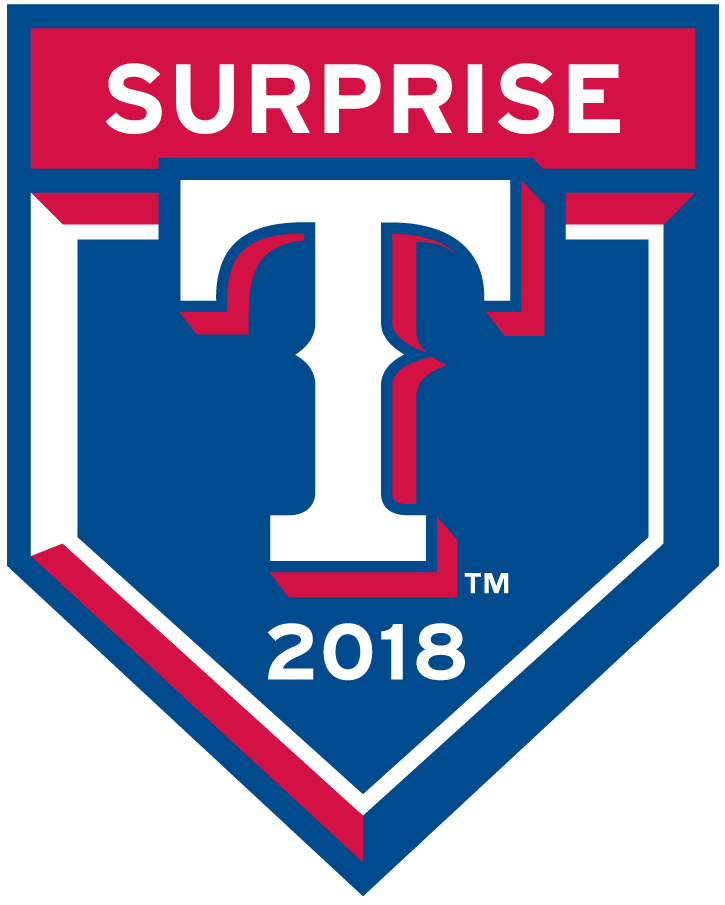 Texas Rangers 2018 Event Logo fabric transfer